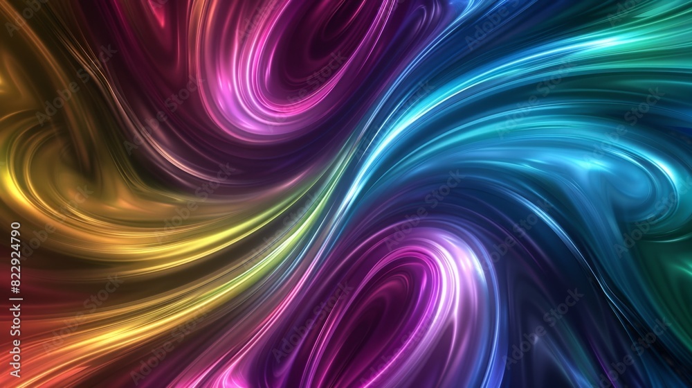 Obraz premium Background image with diagonal lines in a spectrum of colors