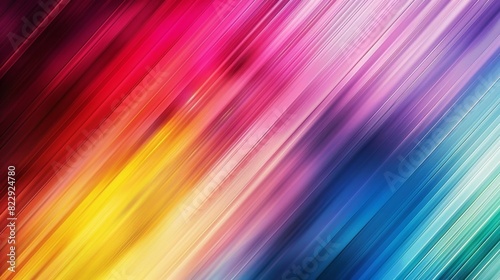 Background image with diagonal lines in a spectrum of colors