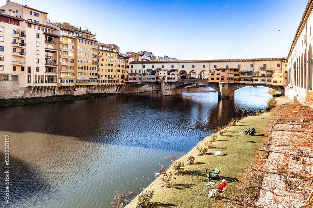 Fototapeta premium Ponte Vecchio, Firenze, Toscana