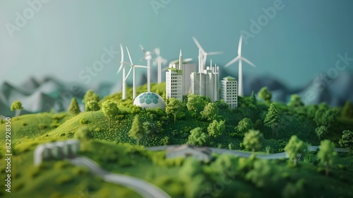 Sustainable Energy Transition in a Thriving Green Economy:A Vision for the Future © yelosole