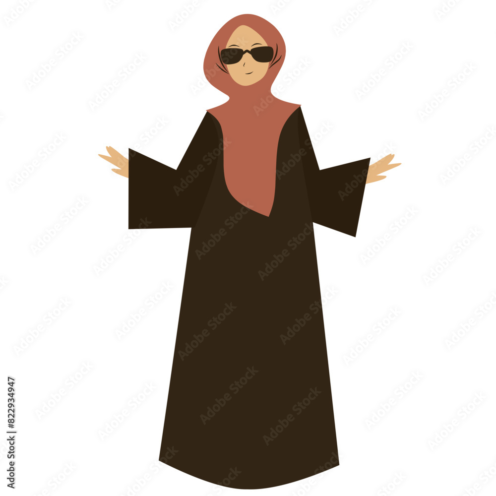 Modern muslim woman