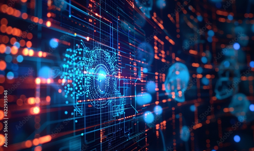 Futuristic AI and Machine Learning Concept
Futuristic AI and Machine Learning Concept