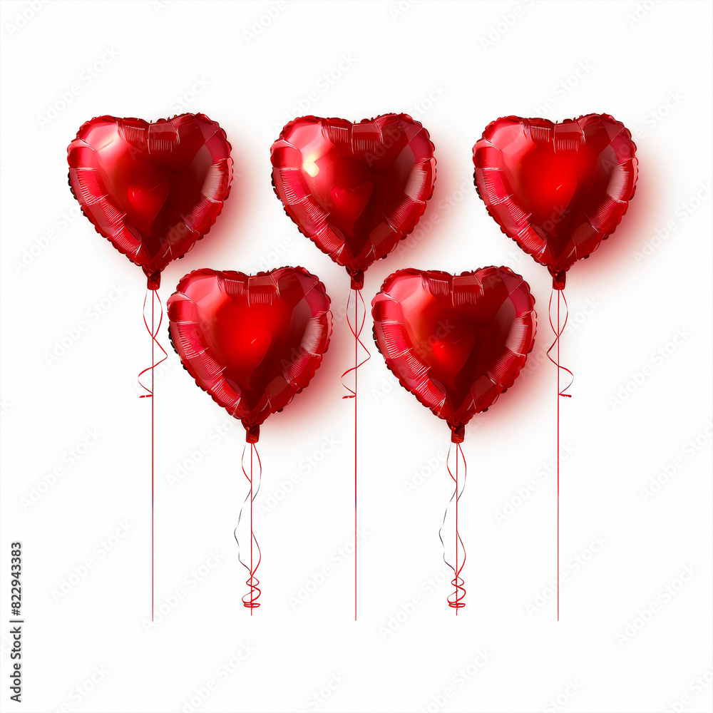 Bunch of Red Foil Heart Balloons
Bunch of Red Foil Heart Balloons