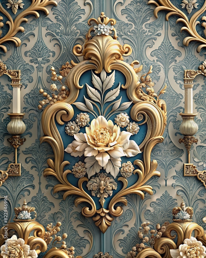 3d wallpaper for home interior classic decorations