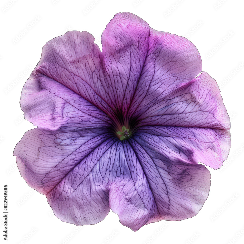 Petunia flower isolated on white background Petunia flower isolated on white background