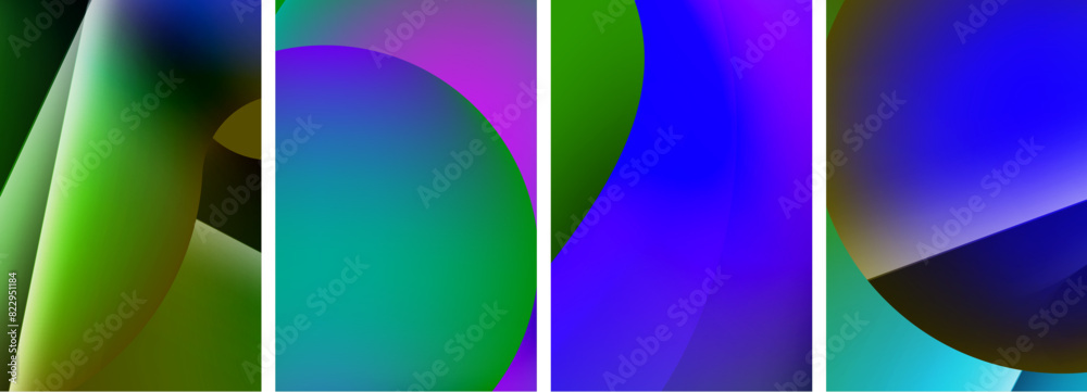 Abstract colors. Abstract backgrounds for wallpaper, business card, cover, poster, banner, brochure, header, website