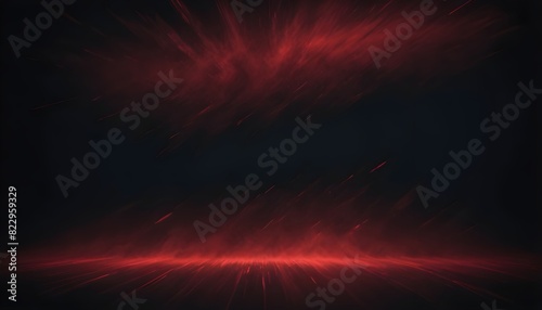 Scarlet tinted textured surface covering black background