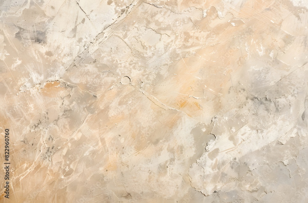 Obraz premium Beige Stone Texture Background with Copy Space