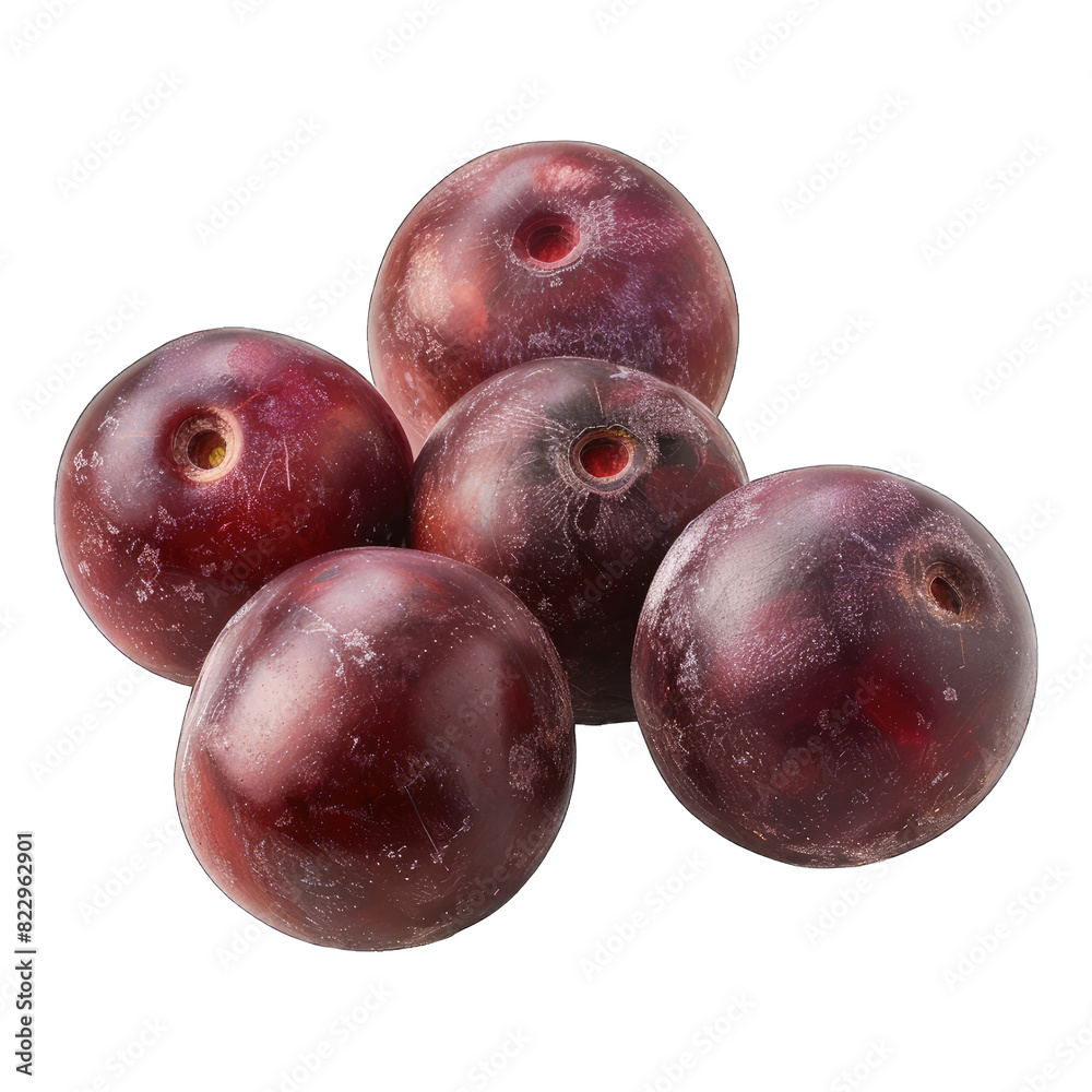 Fototapeta premium Soap berry isolated on white background