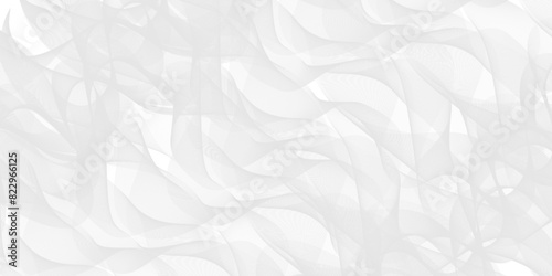 Vector wave lines smooth flowing dynamic isolated on white background. Abstract wave element for design. Vector illustration.