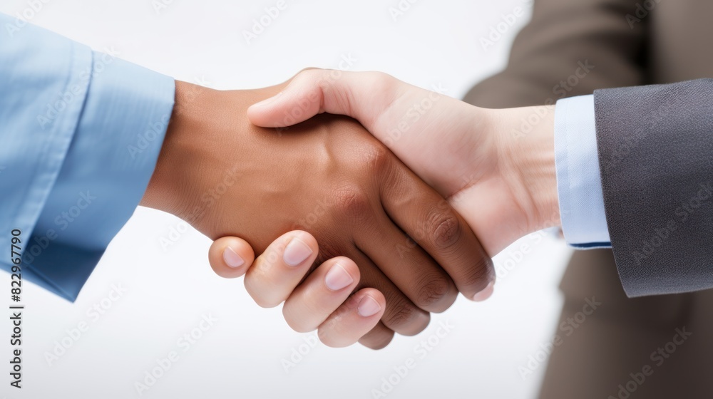 group of friends shaking hands in celebration of a milestone achievement on a white background. group of friends shaking hands in celebration of a milestone achievement on a white background.