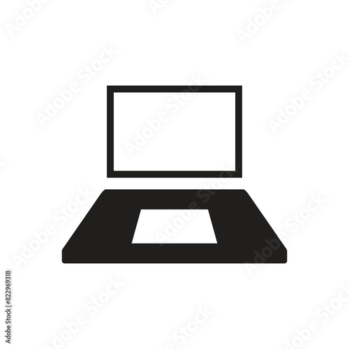 computer icon, vector best flat icon.