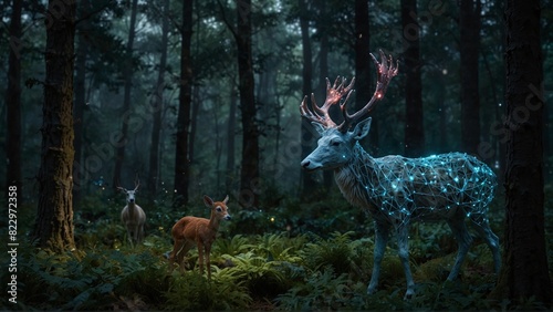 deer in the forest