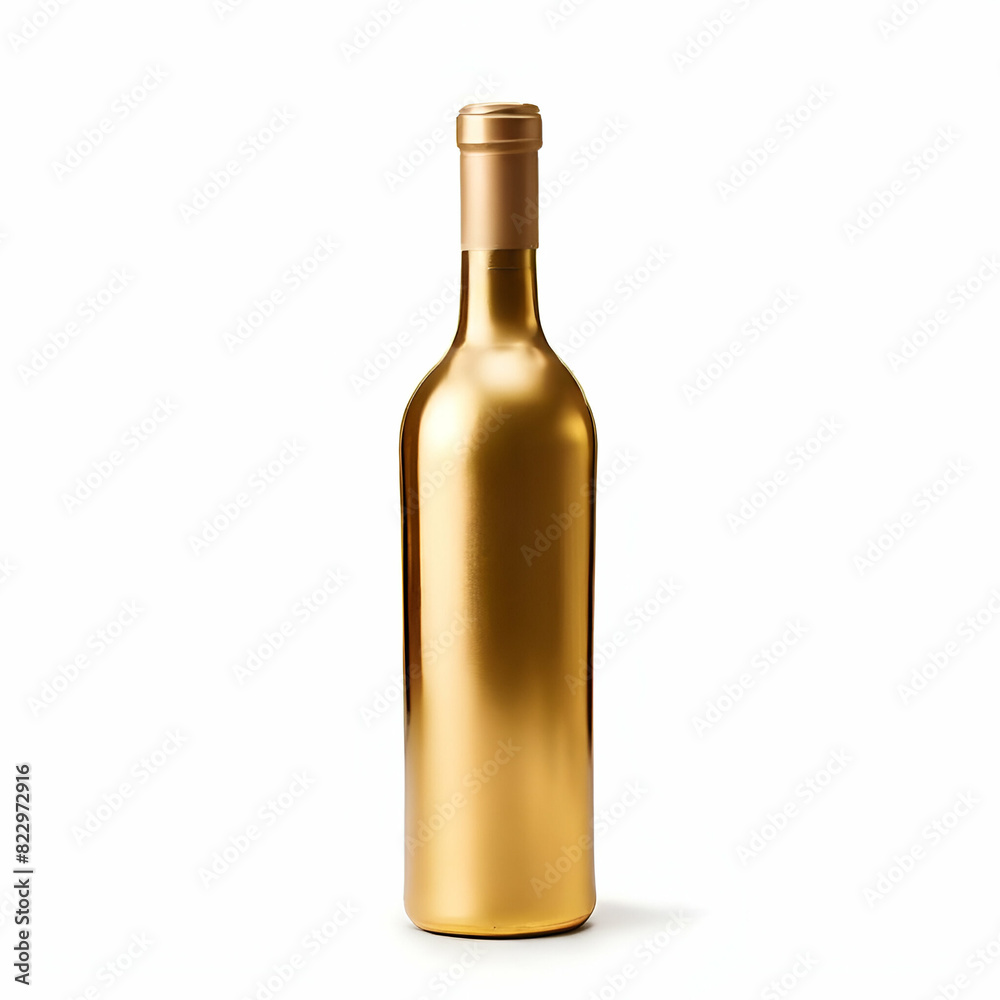 wine bottle isolated on white wine bottle isolated on white
