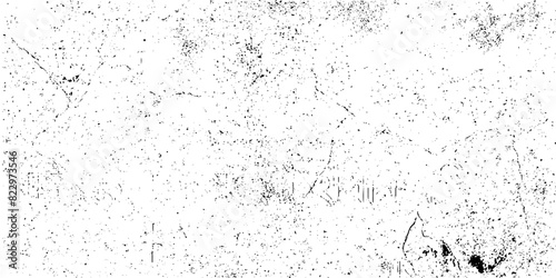 Black grainy texture isolated on white background. Distress overlay textured. Grunge design elements. Grunge black and white pattern. Monochrome particles abstract texture. Vector illustration