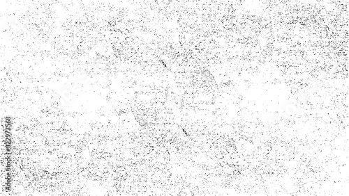Black grainy texture isolated on white background. Distress overlay textured. Grunge design elements. Hand crafted vector texture. Vector illustration