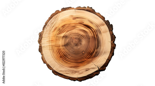 wood circle isolated on a transparent background