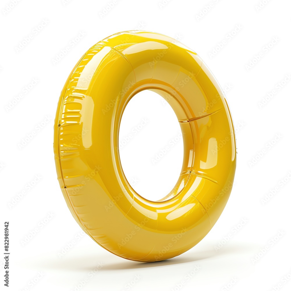 number 1, inflatable effect, plastic, yellow color, oc rendering, super detail, detail, premium feel, front view, on white background number 1, inflatable effect, plastic, yellow color, oc rendering, super detail, detail, premium feel, front view, on white background
