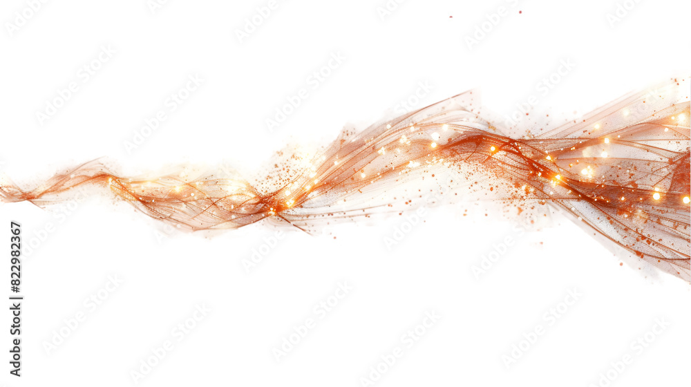 Sparkling Gold Dust Swirl Effect isolated on a transparent background Sparkling Gold Dust Swirl Effect isolated on a transparent background