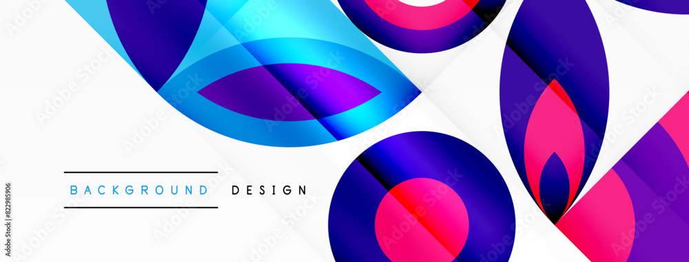 Circles and petals. Geometric beautiful abstract minimal template for Wallpaper, Banner, Background, Card, Book Illustration, landing page Circles and petals. Geometric beautiful abstract minimal template for Wallpaper, Banner, Background, Card, Book Illustration, landing page