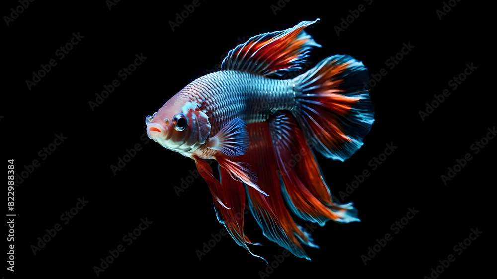 aquarium fish, betta fish, ornamental fish.