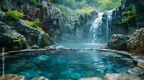 Experience Ultimate Relaxation in a Secluded Volcanic Onsen Oasis