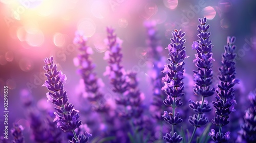 Lavender purple with a smooth gradient, © INK ART BACKGROUND
