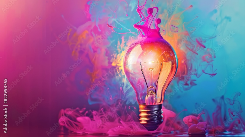 National creativity day background concept, with copy space. World art day. International colour day. National creativity day background concept, with copy space. World art day. International colour day.