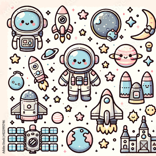 cute astronaut things