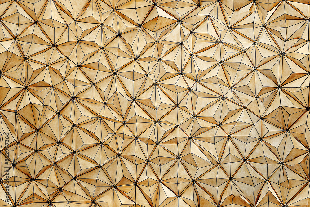 seamless pattern of small triangles