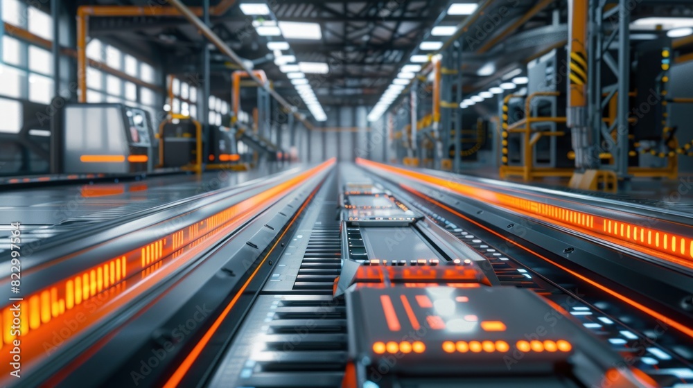 Conveyor systems involves implementing a smart warehouse management system that utilizes augmented reality technology for package identification during picking and delivery processes. Conveyor systems involves implementing a smart warehouse management system that utilizes augmented reality technology for package identification during picking and delivery processes.