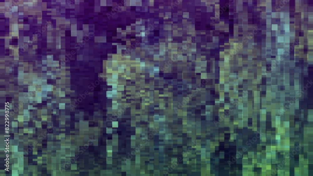 Background of color changing pixels in motion. Background of color changing pixels in motion.