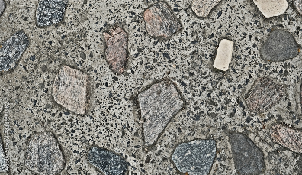 Stone wall, floor design, textured pattern, background Stone wall, floor design, textured pattern, background
