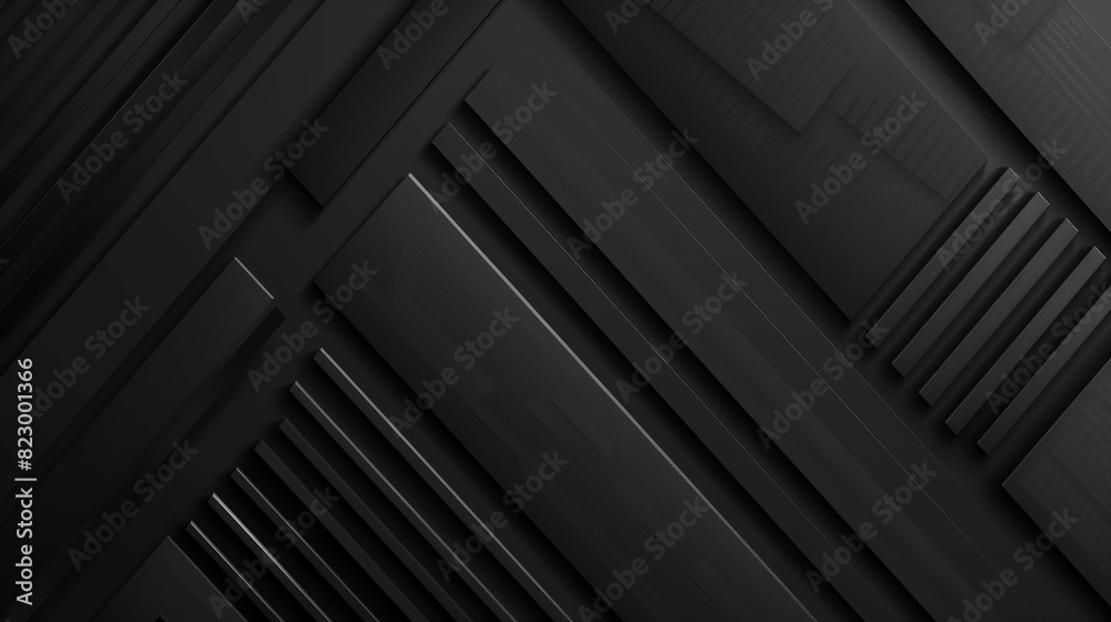 black Mordan square background. Minimal. Gradient. Dark grey banner with geometric shapes, lines, stripes, triangles. Design. Futuristic. black Mordan square background. Minimal. Gradient. Dark grey banner with geometric shapes, lines, stripes, triangles. Design. Futuristic.