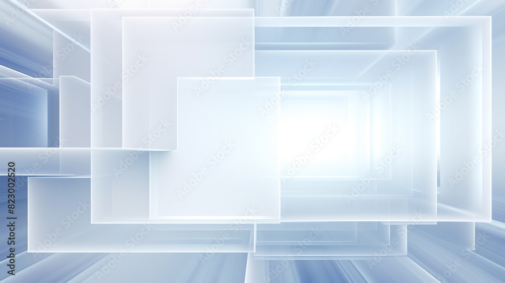 Abstract Soft blue Fractal Horizon empty background. Abstract Soft blue Fractal Horizon empty background.