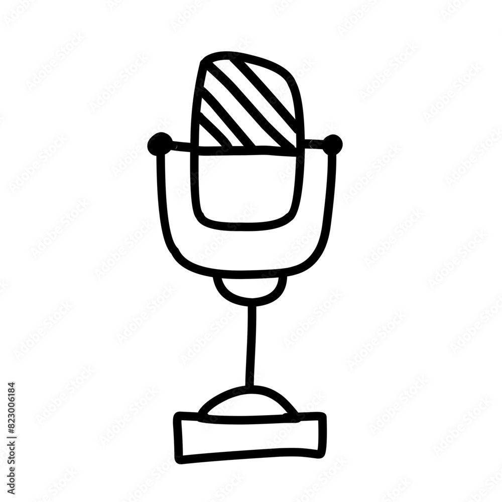 Music hand drawn doodle icon Music hand drawn doodle icon