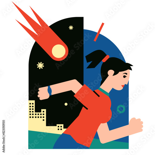Meteorite fall