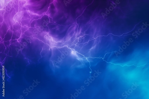 A dynamic gradient from electric blue to vibrant violet, conveying energy and movement, like a lightning strike. 32k, full ultra hd, high resolution photo