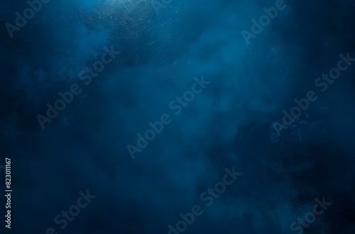 Minimalistic Blue Background with Dark Blue Shade for Design © MD