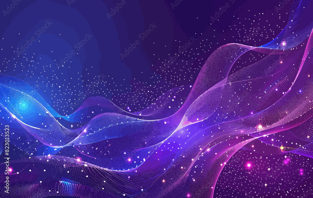 a blue and purple abstract background with stars a blue and purple abstract background with stars