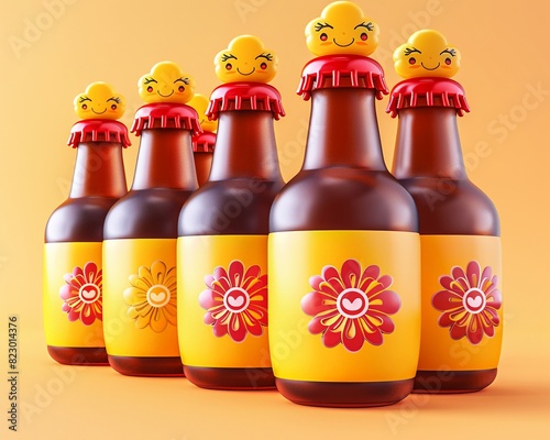 Eclectic brewery branding with creative, one-of-a-kind designs, emphasizing the individuality and uniqueness of each beer