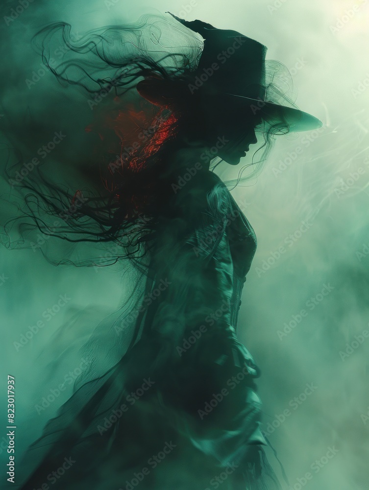 Fototapeta premium forest witch