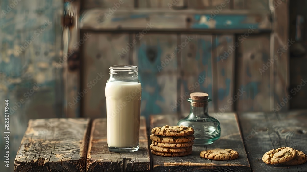 Milk and Cookies Tradition Design a playful Milk and Cookies Tradition Design a playful