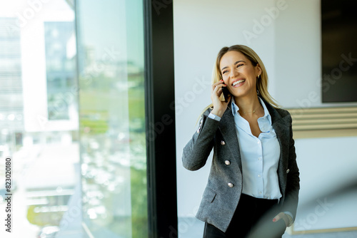 Young professional woman ta...