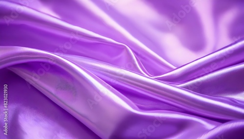 Holographic purple iridescent surface wrinkled foil pastel. Real Hologram Background