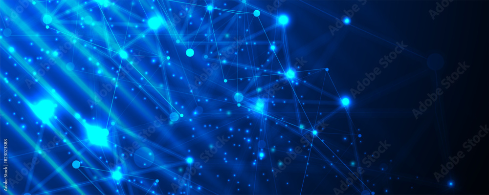 Abstract Artificial intelligence. Cloud computing. Machine learning. Technology web background. Virtual concept futuristic background. Vector art. Abstract Artificial intelligence. Cloud computing. Machine learning. Technology web background. Virtual concept futuristic background. Vector art.