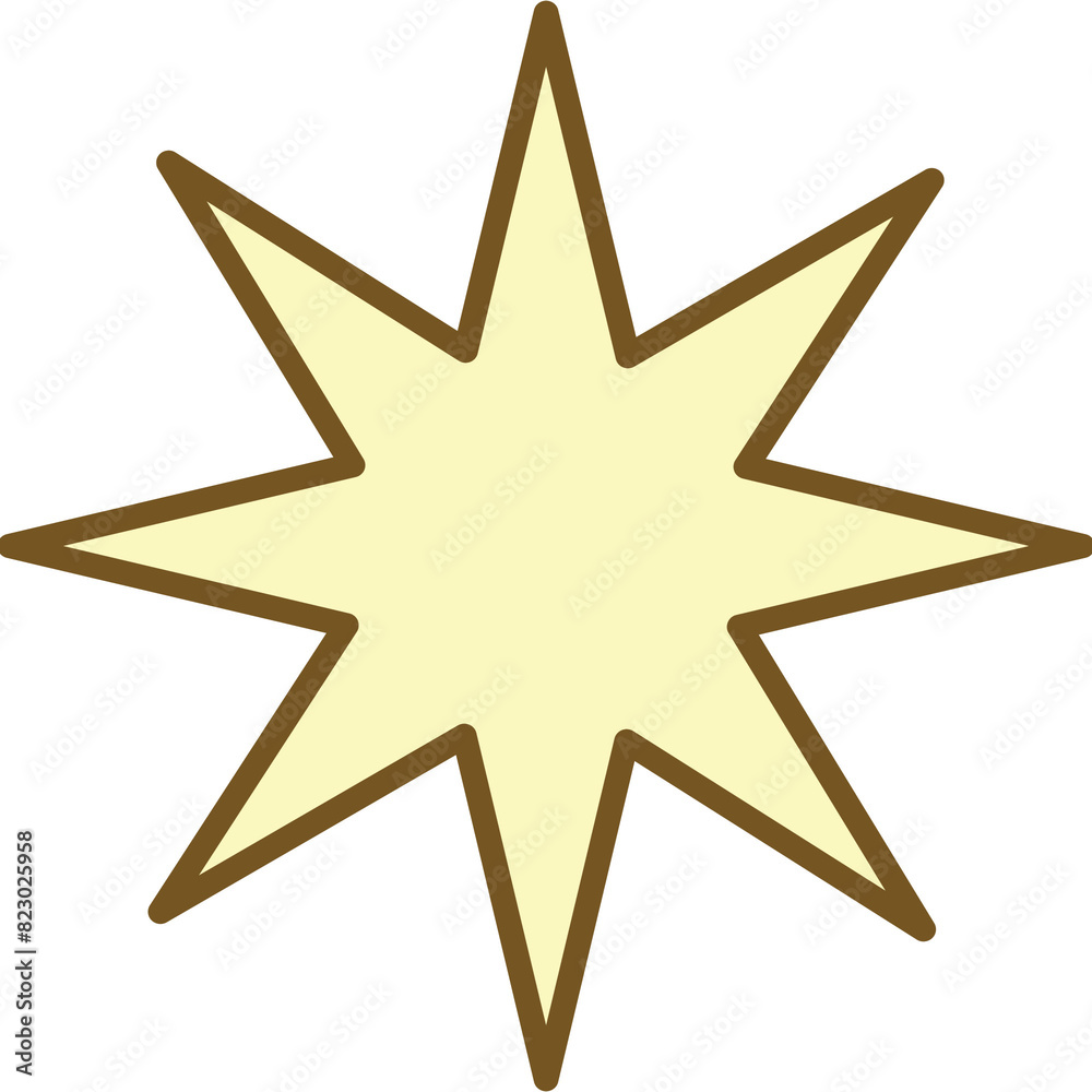 Sparkling Star Sticker Sparkling Star Sticker