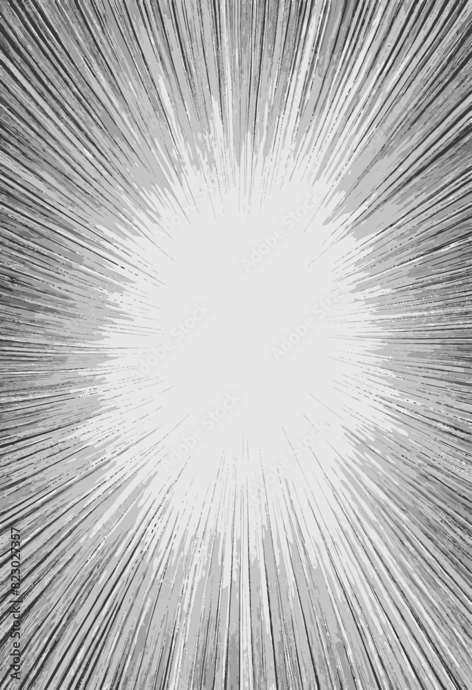 a black and white photo of a star burst a black and white photo of a star burst