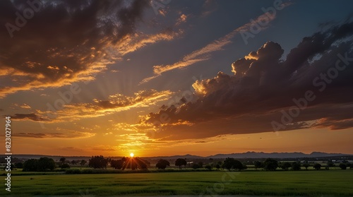 Sunset panorama.generative.ai