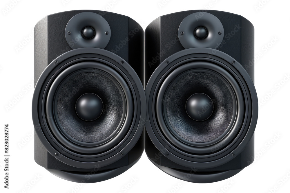Speakers Isolated on white background Speakers Isolated on white background